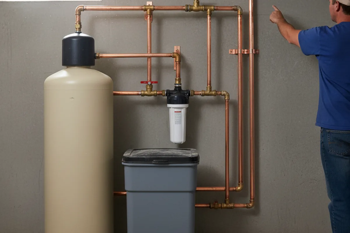 Whole-house water treatment system installed in Rocky Hill